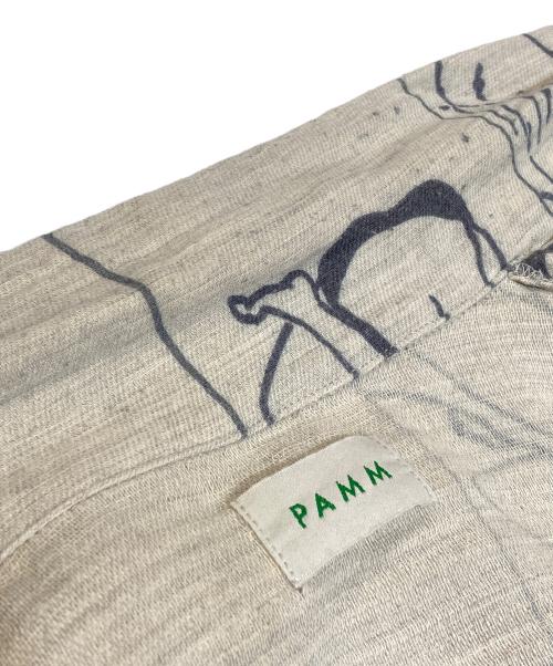 PAMM（パム）PAMM (パム) たなかみさき 見せられる日記のシャツ ベージュ サイズ:FREEの古着・服飾アイテム