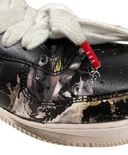 NIKE（ナイキ）NIKE PEACEMINUSONE (ピースマイナスワン) Air Force 1 '07 / PARANOISE Black/New EMERALD-PINKFIRE II - ブラック ローカットスニーカー ブラック サイズ:28cmの古着・服飾アイテム