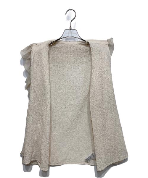 IENA（イエナ）IENA (イエナ) ボリュームカラーブラウス ベージュ サイズ:FREEの古着・服飾アイテム