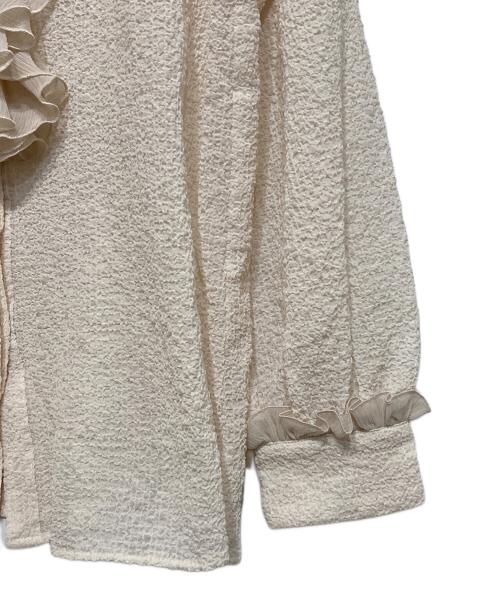 IENA（イエナ）IENA (イエナ) ボリュームカラーブラウス ベージュ サイズ:FREEの古着・服飾アイテム