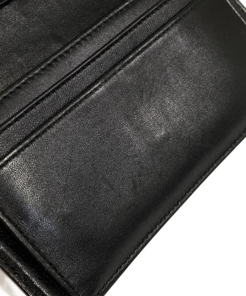 Christian Dior（クリスチャン ディオール）Christian Dior (クリスチャン ディオール) ディオラマ2つ折り財布 ブラックの古着・服飾アイテム