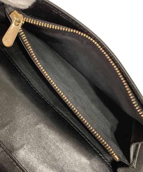Christian Dior（クリスチャン ディオール）Christian Dior (クリスチャン ディオール) ディオラマ2つ折り財布 ブラックの古着・服飾アイテム