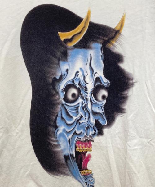 SUPREME（シュプリーム）SUPREME (シュプリーム) 22FW Demon Raglan L/S Top ホワイト×ブラウン サイズ:XLの古着・服飾アイテム