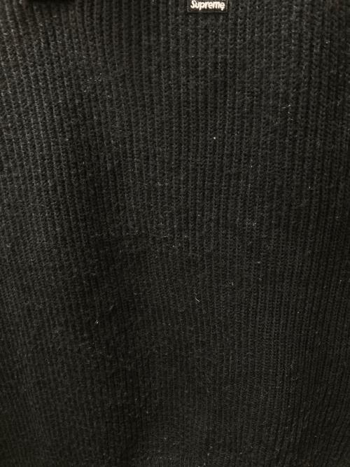 SUPREME（シュプリーム）SUPREME (シュプリーム) small box polo sweater ブラック サイズ:Ｍの古着・服飾アイテム