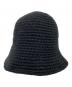 stussy (ステューシー) SS Link Knit Bucket ハット ブラック：8000円