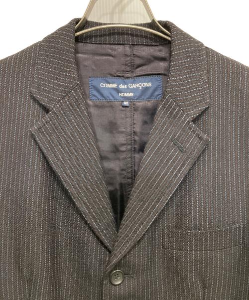 COMME des GARCONS HOMME（コムデギャルソン オム）COMME des GARCONS HOMME (コムデギャルソン オム) 3Bストライプジャケット ネイビー サイズ:Mの古着・服飾アイテム