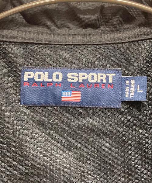 POLO SPORT（ポロスポーツ）POLO SPORT (ポロスポーツ) モーターサイクルジャケット ブラック サイズ:Lの古着・服飾アイテム