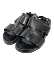 GRENSON（グレンソン）の古着「グルカサンダル」｜ブラック