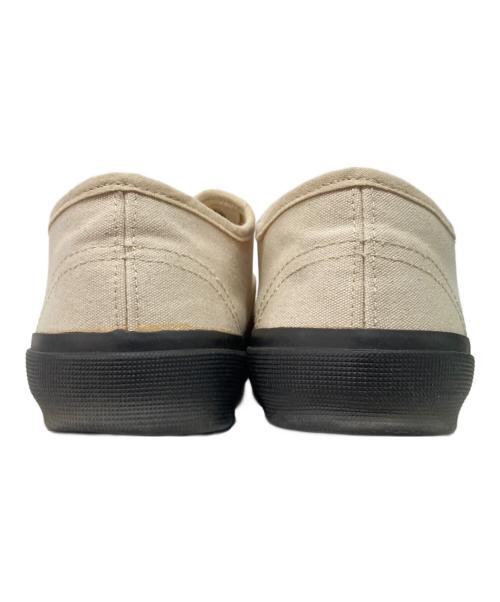 reproduction of found（リプロダクションオブファウンド）reproduction of found (リプロダクションオブファウンド) SHIPS (シップス) 別注 US NAVY SHOES/ミリタリーデッキシューズ ベージュ サイズ:44の古着・服飾アイテム