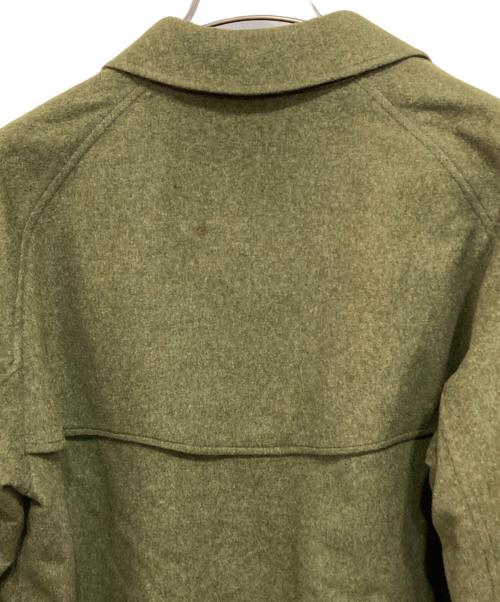 Burberry's（バーバリー）Burberry's (バーバリーズ) ウールスイングトップ カーキ サイズ:-の古着・服飾アイテム
