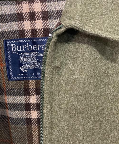 Burberry's（バーバリー）Burberry's (バーバリーズ) ウールスイングトップ カーキ サイズ:-の古着・服飾アイテム