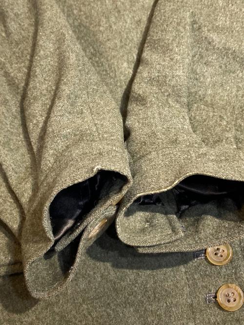 Burberry's（バーバリー）Burberry's (バーバリーズ) ウールスイングトップ カーキ サイズ:-の古着・服飾アイテム