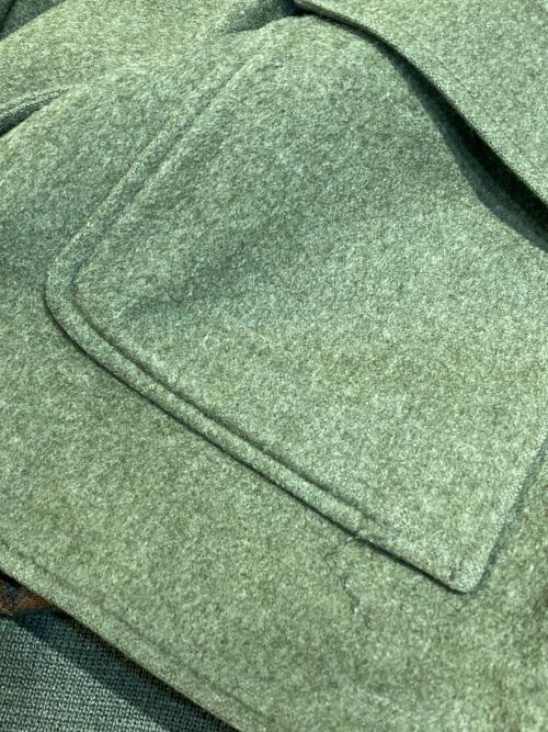 Burberry's（バーバリー）Burberry's (バーバリーズ) ウールスイングトップ カーキ サイズ:-の古着・服飾アイテム