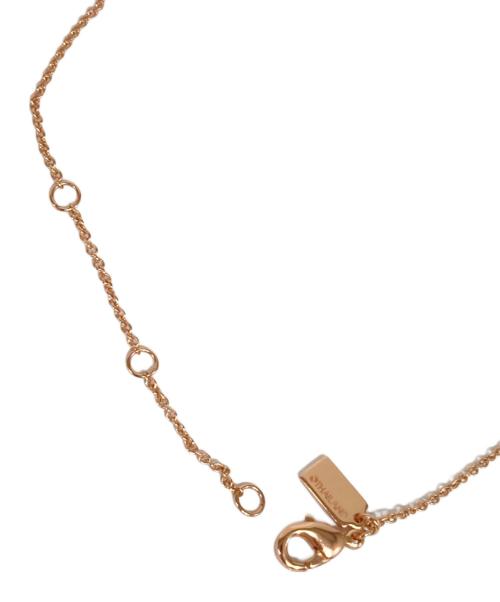 COACH（コーチ）COACH (コーチ) シグネチャーネックレス ゴールドカラーの古着・服飾アイテム