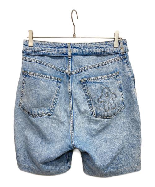 Avavav（アヴァヴァヴ）Avavav (アヴァヴァヴ) AZURE ベルテッドデニムショーツ ブルー サイズ:Sの古着・服飾アイテム