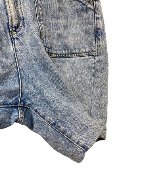Avavav（アヴァヴァヴ）Avavav (アヴァヴァヴ) AZURE ベルテッドデニムショーツ ブルー サイズ:Sの古着・服飾アイテム