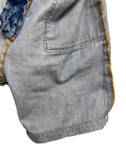 Avavav（アヴァヴァヴ）Avavav (アヴァヴァヴ) AZURE ベルテッドデニムショーツ ブルー サイズ:Sの古着・服飾アイテム
