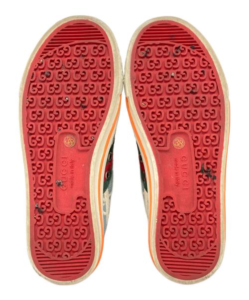 GUCCI（グッチ）GUCCI (グッチ) TENNIS 1977ローカットスニーカー ブルー サイズ:38の古着・服飾アイテム