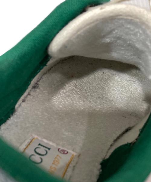 GUCCI（グッチ）GUCCI (グッチ) TENNIS 1977ローカットスニーカー ブルー サイズ:38の古着・服飾アイテム