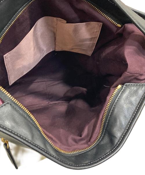 PAUL SMITH（ポールスミス）PAUL SMITH (ポールスミス) レザートートバッグ ブラックの古着・服飾アイテム