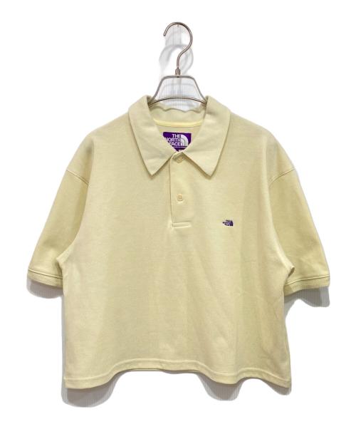 THE NORTH FACE（ザ ノース フェイス）THE NORTH FACE (ザ ノース フェイス) Moss Stitch Field Cropped Polo ポロシャツ イエロー サイズ:Mの古着・服飾アイテム