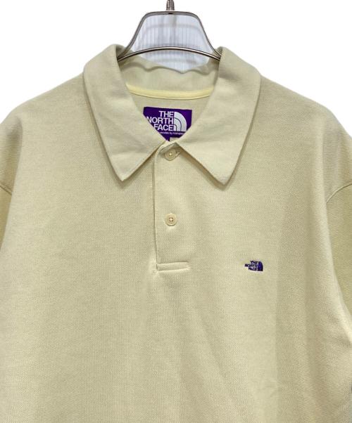 THE NORTH FACE（ザ ノース フェイス）THE NORTH FACE (ザ ノース フェイス) Moss Stitch Field Cropped Polo ポロシャツ イエロー サイズ:Mの古着・服飾アイテム