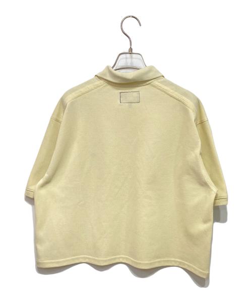 THE NORTH FACE（ザ ノース フェイス）THE NORTH FACE (ザ ノース フェイス) Moss Stitch Field Cropped Polo ポロシャツ イエロー サイズ:Mの古着・服飾アイテム