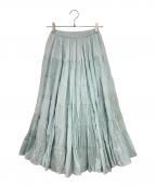 MARIHAマリハ）の古着「草原の虹のスカート」｜ブルー