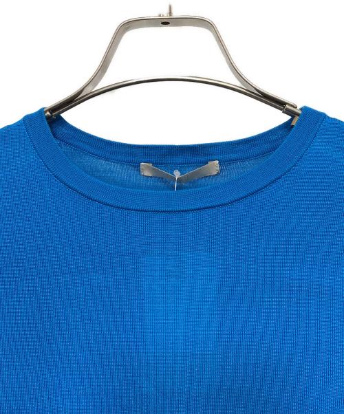 Plage（プラージュ）Plage (プラージュ) ウォッシャブル シルク ニット ブルー サイズ:FREEの古着・服飾アイテム