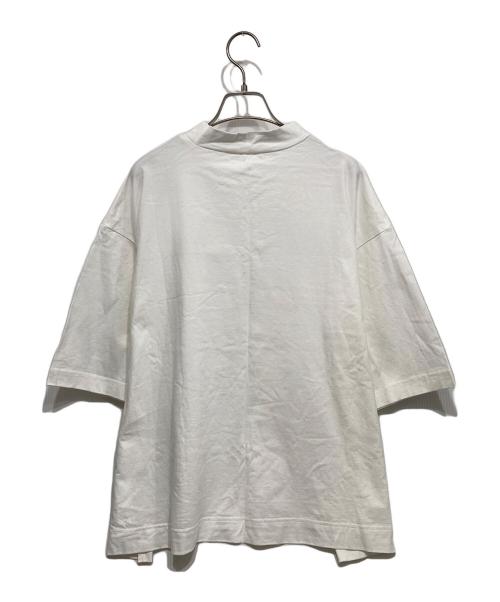 journal standard luxe（ジャーナルスタンダード ラックス）journal standard luxe (ジャーナルスタンダード ラックス) クラシックテンジク モックプルオーバー ホワイト サイズ:-の古着・服飾アイテム