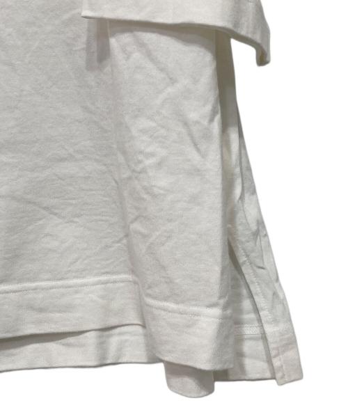 journal standard luxe（ジャーナルスタンダード ラックス）journal standard luxe (ジャーナルスタンダード ラックス) クラシックテンジク モックプルオーバー ホワイト サイズ:-の古着・服飾アイテム