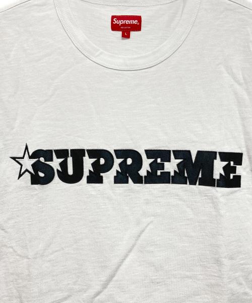 SUPREME（シュプリーム）SUPREME (シュプリーム) Star Logo S/S Top Tee ホワイト サイズ:Lの古着・服飾アイテム