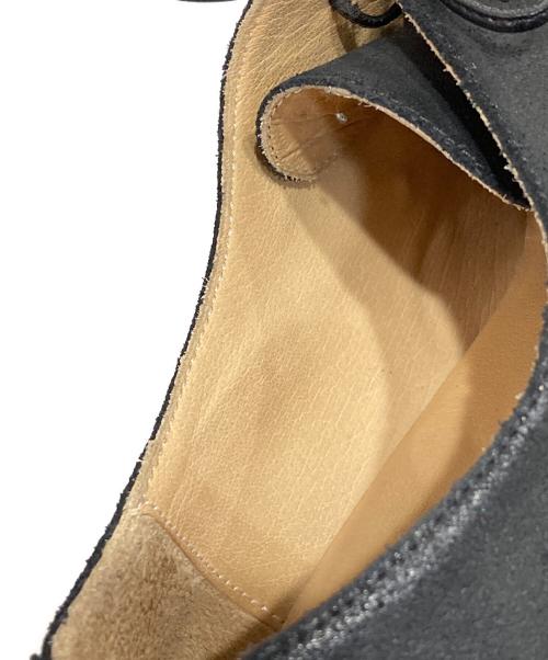 MM6 Maison Margiela（エムエムシックスメゾンマルジェラ）MM6 Maison Margiela (エムエムシックスメゾンマルジェラ) コーティング３ホールシューズ ブラック サイズ:40の古着・服飾アイテム