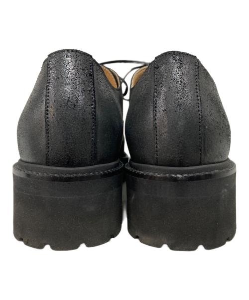 MM6 Maison Margiela（エムエムシックスメゾンマルジェラ）MM6 Maison Margiela (エムエムシックスメゾンマルジェラ) コーティング３ホールシューズ ブラック サイズ:40の古着・服飾アイテム