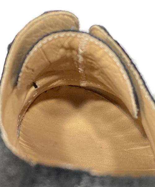 MM6 Maison Margiela（エムエムシックスメゾンマルジェラ）MM6 Maison Margiela (エムエムシックスメゾンマルジェラ) コーティング３ホールシューズ ブラック サイズ:40の古着・服飾アイテム