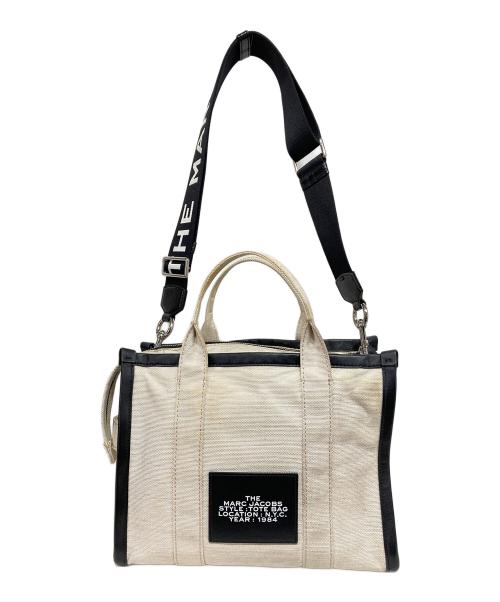 MARC JACOBS（マークジェイコブズ）MARC JACOBS (マークジェイコブス) オフホワイト スモール THE Summer トートバッグ アイボリーの古着・服飾アイテム