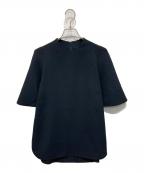 LANVIN en Bleuランバンオンブルー）の古着「フレアスリーブブラウス」｜ネイビー