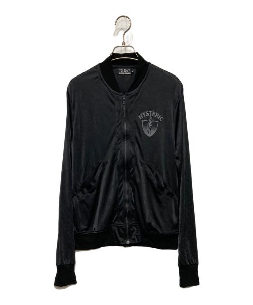 Hysteric Glamour（ヒステリックグラマー）Hysteric Glamour (ヒステリックグラマー) ヒスガールロゴブルゾン ブラック サイズ:Sの古着・服飾アイテム