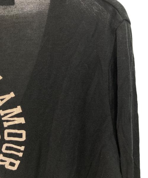 Hysteric Glamour（ヒステリックグラマー）Hysteric Glamour (ヒステリックグラマー) ヒスガールプリントカーディガン ブラック サイズ:Sの古着・服飾アイテム