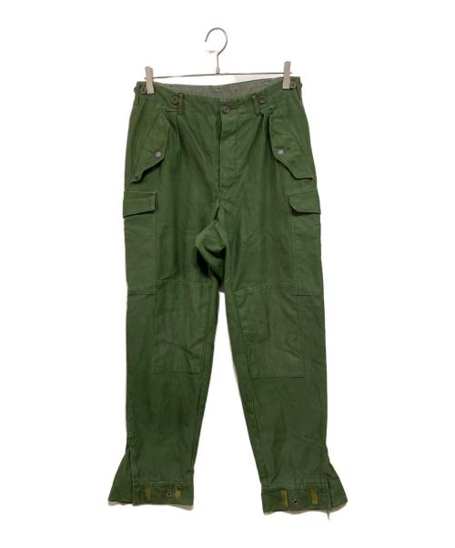 MILITARY（ミリタリー）MILITARY (ミリタリー) M-59 カーゴパンツ グリーン サイズ:記載なしの古着・服飾アイテム