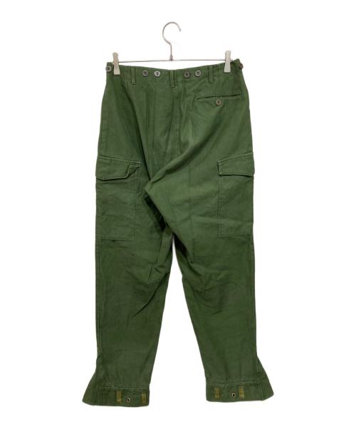 MILITARY（ミリタリー）MILITARY (ミリタリー) M-59 カーゴパンツ グリーン サイズ:記載なしの古着・服飾アイテム
