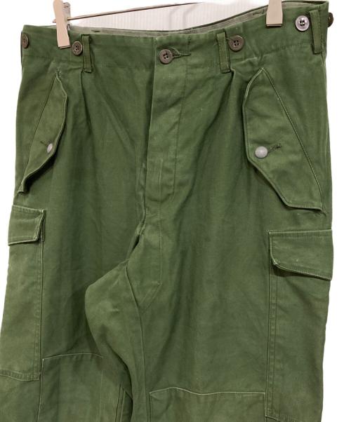 MILITARY（ミリタリー）MILITARY (ミリタリー) M-59 カーゴパンツ グリーン サイズ:記載なしの古着・服飾アイテム