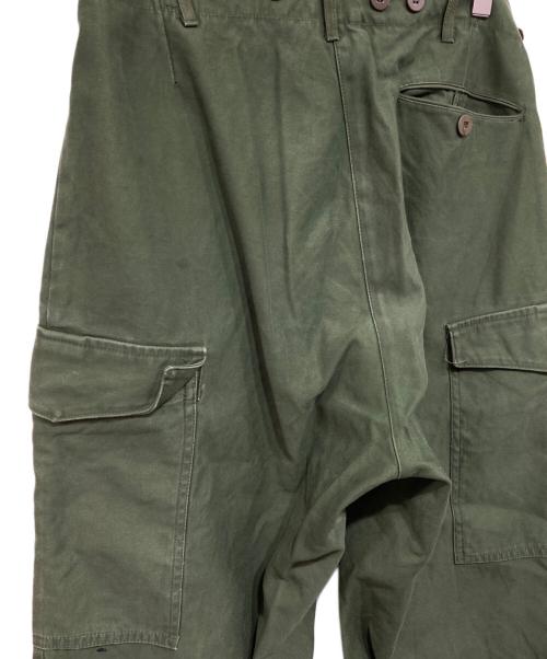 MILITARY（ミリタリー）MILITARY (ミリタリー) M-59 カーゴパンツ グリーン サイズ:記載なしの古着・服飾アイテム