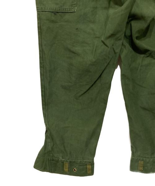 MILITARY（ミリタリー）MILITARY (ミリタリー) M-59 カーゴパンツ グリーン サイズ:記載なしの古着・服飾アイテム