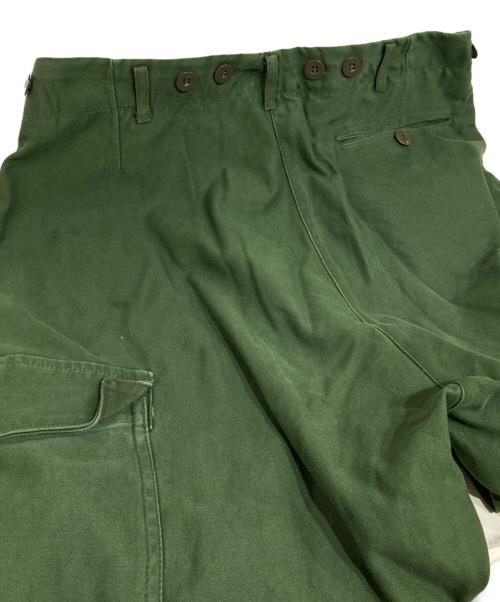MILITARY（ミリタリー）MILITARY (ミリタリー) M-59 カーゴパンツ グリーン サイズ:記載なしの古着・服飾アイテム