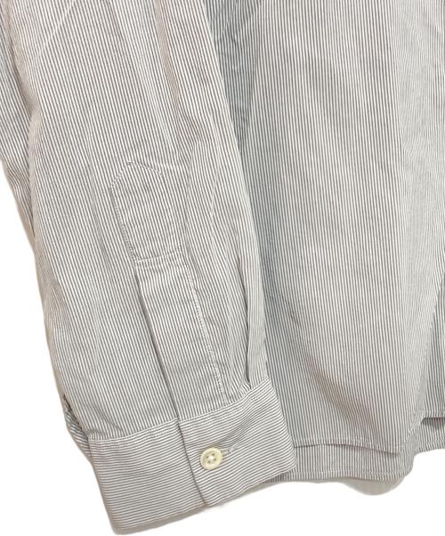MARGARET HOWELL（マーガレットハウエル）MARGARET HOWELL (マーガレットハウエル) フェイバリットシャツ ホワイト×グレー サイズ:Ⅰの古着・服飾アイテム