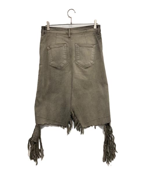 DRKSHDW（ダークシャドウ）DRKSHDW (ダークシャドウ) 23AW ダメージ加工スライバースカート グレー サイズ:31の古着・服飾アイテム