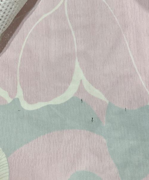 JUNYA WATANABE（ジュンヤワタナベ）JUNYA WATANABE (ジュンヤワタナベ) オールドメタリックフラワープリントワンピ-ス ピンク サイズ:Ｓの古着・服飾アイテム