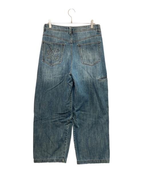 ZARA（ザラ）ZARA (ザラ) バルーンフィットステッチジーンズ インディゴ サイズ:42の古着・服飾アイテム