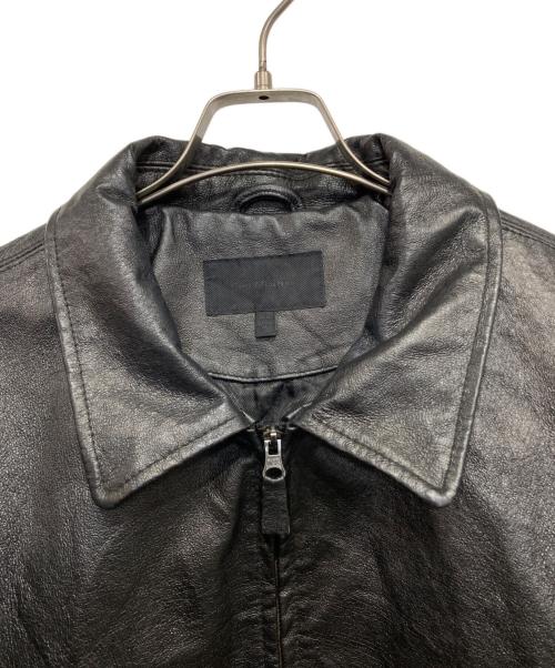 CROFT&BARROW（クロフトアンドバロー）CROFT&BARROW (クロフトアンドバロー) レザージャケット ブラック サイズ:XLの古着・服飾アイテム